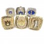 2010-2010-2010-2010-2004-2013 Auburn Tigers Championship Ring-
