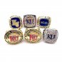 1922-1923-1952-1988-2008-2020 Kansas Jayhawks Fictitious Basketball C