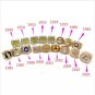 17pc Lakers championship rings