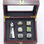 1948/1949/1960/1980/2004/2017 Philadelphia Eagle Ring +NFL Trophy
