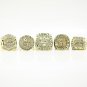 5Pcs/Lot 2000/2001/2002/2009/2010 Los Angeles Lakers World Championshi