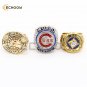 1907 1908 2016 chicago cubs championship ring set with wooden red box
