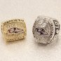 2 pcs set 2000 2012 Baltimore Ravens Super Bowl Championship rings rep
