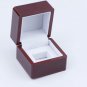 Wooden Championship Big Ring Display Luxury Jewelry Box 1 Hole