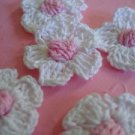 25 pcs Crochet Daisy Flower