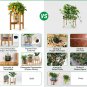Indoor And Outdoor Balcony Cross Flower Pot Rack