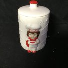 Vintage 1999 Campbell Soup Kids Ceramic Cookie/Cracker Jar  10”