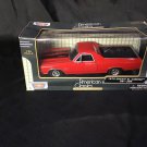 MOTOR MAX AMERICAN CLASSICS 1970 CHEVY EL CAMINO SS 396 RED PAINT  1:24 SCALE