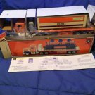 Lionel Taylor trucks flatbed with 3 dome rail car TMT-18410
