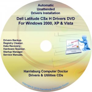 DELL Latitude CSx H Driver Recovery  Disc CD/DVD