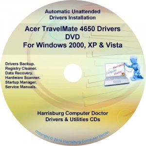 Acer TravelMate 4650 Drivers Restore Recovery CD/DVD