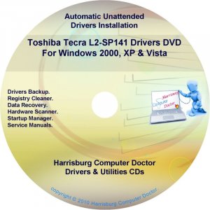 Toshiba Tecra L2-SP141 Drivers Restore Recovery DVD