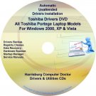 Toshiba Portege Laptop Drivers Recovery Master DVD