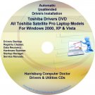 Toshiba Satellite Pro Drivers Recovery Master DVD