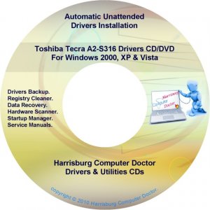 Toshiba Tecra A2-S316 Drivers Restore Recovery DVD