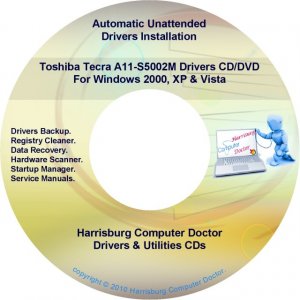 Toshiba Tecra A11-S5002M Drivers Restore Recovery DVD