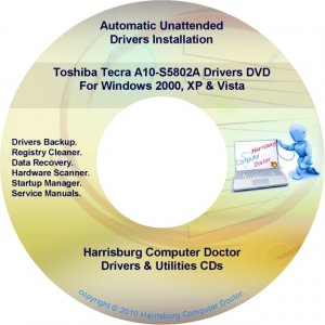Toshiba Tecra A10-S5802A Drivers Restore Recovery DVD