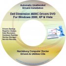 Dell Dimension 4600C Drivers Restore Recovery DVD