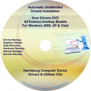 Acer Extensa Desktop Drivers Recovery Master DVD
