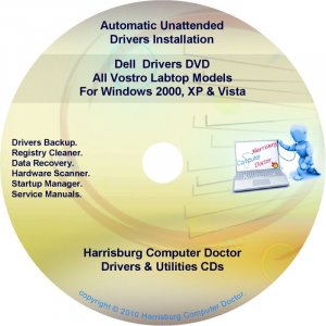 Dell Vostro Labtop Drivers Recovery Master DVD