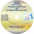 HP Pavilion ze5000 Driver Recovery Restore Disc CD/DVD