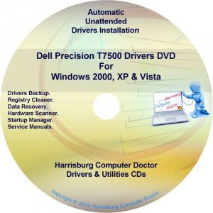 Dell Precision T7500 Drivers Recovery Disc Disk CD/DVD