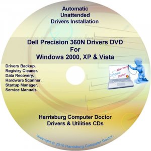 Dell Precision 360N Drivers Recovery Disc Disk CD/DVD