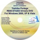 Toshiba Portege R600-ST4203 Drivers Recovery CD/DVD
