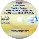 Toshiba Portege R600-SP2801R Drivers Recovery CD/DVD