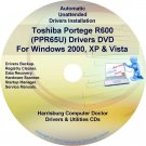 Toshiba Portege R600 (PPR65U) Drivers Recovery CD/DVD