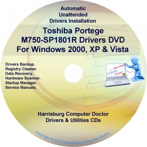 Toshiba Portege M750-SP1801R Drivers CD/DVD