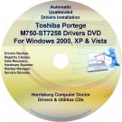 Toshiba Portege M750-ST7258 Drivers Recovery CD/DVD