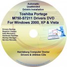 Toshiba Portege M750-S7211 Drivers Recovery CD/DVD