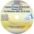 Toshiba Portege M750-S7243 Drivers Recovery CD/DVD