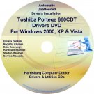 Toshiba Portege 660CDT Drivers Recovery CD/DVD