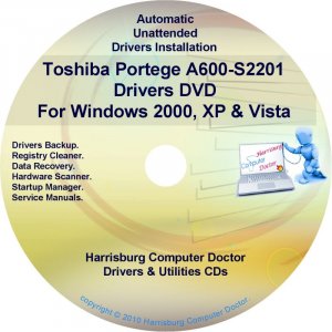 Toshiba Portege A600-S2201 Drivers Recovery CD/DVD