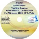 Toshiba Qosmio X505-SP8017L Drivers Recovery CD/DVD