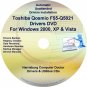 Toshiba Qosmio F55-Q5021 Drivers Recovery CD/DVD