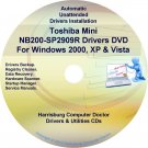 Toshiba Mini NB200-SP2909R Drivers Recovery CD/DVD