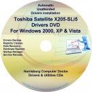 Toshiba Satellite X205-SLi5 Drivers Recovery CD/DVD