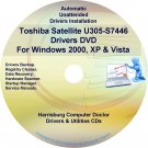 Toshiba Satellite U305-S7446 Drivers Recovery CD/DVD