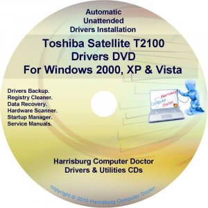 Toshiba Satellite T2100 Drivers Recovery CD/DVD