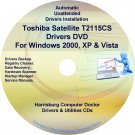 Toshiba Satellite T2115CS Drivers Recovery CD/DVD