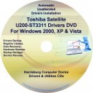 Toshiba Satellite U200-ST3311 Drivers Recovery CD/DVD
