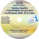 Toshiba Satellite T135-SP2909C Drivers CD/DVD