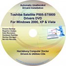 Toshiba Satellite P505-ST5800 Drivers Recovery CD/DVD