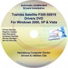 Toshiba Satellite P305-S8919  Drivers Recovery CD/DVD