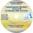 Toshiba Satellite P305-S8814 Drivers Recovery CD/DVD