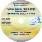 Toshiba Satellite P205D-S7439 Drivers Recovery CD/DVD