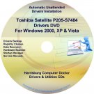 Toshiba Satellite P205-S7484 Drivers Recovery CD/DVD